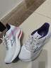 美津濃（MIZUNO）WAVE INSPIRE 21緩震回彈支撐型慢跑鞋 25/白色/紫色/粉色(女) 37 (235mm) 曬單實(shí)拍圖