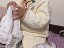 G.duck小黃鴨純棉a類(lèi)嬰兒秋冬衣服夾棉分體套裝秋季保暖新款寶寶衣服 【保暖款兩用襠】小胖熊黃色 90 cm 曬單實(shí)拍圖