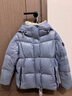波司登25年泡芙羽絨服女士冬季鵝絨加厚連帽寬松短款時(shí)尚保暖外套 曬單實(shí)拍圖
