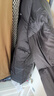 鴨鴨【255g充絨】羽絨服男士短款加厚冬季新款時(shí)尚面包服防寒保暖外套 黑色 XL 曬單實(shí)拍圖