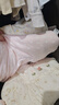 SKONWAT嬰兒薄棉連體衣秋冬洋氣女寶寶中國風(fēng)冬裝哈衣新生兒夾棉保暖衣服 桃心飛袖棉連體 66cm 曬單實(shí)拍圖