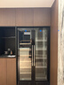 百凱倫（BAIKAILUN）雙門(mén)紅酒柜恒溫酒柜超薄嵌入式保濕風(fēng)冷無(wú)霜大容量冰吧雙溫雙控家用客廳別墅茶葉飲料多功能冷藏柜 1.8米【雙溫】紅酒+茶葉款 105瓶 薄款 曬單實(shí)拍圖