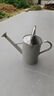 WORTH園藝灑水壺鐵質(zhì)澆水壺澆花壺大號家用澆菜花園5L灑水壺神器 5L鐵制灑水壺（灰白） 曬單實(shí)拍圖
