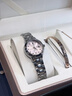花花公子（PLAYBOY）品牌手表女石英表女款輕奢女士手表時(shí)尚簡(jiǎn)約氣質(zhì)女表生日禮物 銀粉鋼帶/精美禮盒/定制刻字 曬單實(shí)拍圖