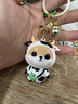 卡通十二生肖汽車(chē)鑰匙扣男可愛(ài)精致女柴犬公仔鑰匙鏈情侶書(shū)包掛件 柴小牛-正版小財柴 曬單實(shí)拍圖