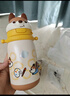 babycare兒童保溫杯嬰兒小松鼠寶寶1-3歲不銹鋼吸管水杯壺學(xué)生上學(xué)450ml 曬單實(shí)拍圖