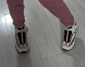 Skechers斯凱奇兒童秋冬加絨保暖棉鞋靴女童運動(dòng)休閑大棉鞋303952L 白色/黑色/粉紅色/WBPK 36 曬單實(shí)拍圖