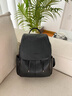 viney新款牛皮雙肩包女大容量通勤背包高中大學(xué)生書(shū)包戶(hù)外出游旅行包 【黑色】實(shí)用登山包 輕奢高級感時(shí)尚品牌百搭休閑大包 曬單實(shí)拍圖