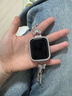 腕美主義適用蘋(píng)果手表s10 保護殼apple  watch手表 鑲鉆半包殼applewatchs11表帶7女夏季SE防摔6創(chuàng  )意10高級 星光色單排鉆【PC半包鏤空 適用：iwatch 【45mm】7- 曬單實(shí)拍圖