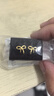 周大生黃金耳飾女足金蝴蝶結計價(jià)耳釘生日禮物送女友1.19g 曬單實(shí)拍圖