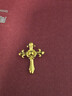周大福馬年生肖 鳶尾權杖馬蹄扣大版足金黃金吊墜女送禮物EOF2005 約6.4g計價(jià)(工費760) 曬單實(shí)拍圖