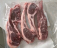 鹽灘賣(mài)羊郎原切精修法式肩排凈重1斤 新西蘭戰斧帶骨羔羊排 冷凍燒烤食材 曬單實(shí)拍圖