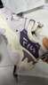 斐樂(lè )（FILA）官方女鞋老爹鞋運動(dòng)鞋新款貓爪鞋5代復古休閑鞋 奶白/浪漫紫-GO 37.5 曬單實(shí)拍圖