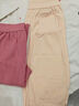 浪莎2條裝純棉秋褲女10A抗菌薄款保暖褲內穿打底大碼全棉毛褲2025新品 曬單實(shí)拍圖