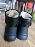 ZHR雪地靴女防風(fēng)保暖厚底女靴輕質(zhì)短筒加厚幫口靴子女 JT29 黑色 37  曬單實(shí)拍圖