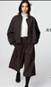 優(yōu)衣庫合作款/女裝打褶裙褲/高腰休閑褲褲子25秋冬新款479698 38 深褐色 M /160/68A 曬單實(shí)拍圖