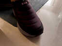 足力健老人鞋冬季一腳蹬保暖棉鞋情侶款男女鞋防滑耐磨男鞋休閑百搭女鞋 棗紅 加絨 （女款） 38 (240mm) 女鞋 曬單實(shí)拍圖
