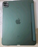 CangHua iPad Pro2022保護套11英寸 2021/2020款通用Pro保護殼蘋(píng)果平板電腦三折支架超薄防摔皮套 綠色 曬單實(shí)拍圖