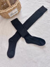 雅鹿過(guò)膝長(cháng)筒襪秋冬季加絨毛圈高筒加厚保暖護膝襪套大腿襪女jk過(guò)膝襪 勝過(guò)秋褲--暖你一整個(gè)寒冬 均碼 加厚保暖【黑色+黑色】 曬單實(shí)拍圖