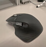 羅技（Logitech）大師系列 MX Master 3S 無(wú)線(xiàn)藍牙鼠標 人體工學(xué) 辦公 靜音鼠標 高端 石墨黑 帶無(wú)線(xiàn)接收器 曬單實(shí)拍圖