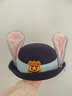 迪士尼（Disney）朱迪警官兔耳帽女孩帽子瘋狂動(dòng)物城兒童游樂(lè )園迪士尼毛絨玩具 朱迪警官帽 曬單實(shí)拍圖