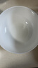 Remec純白骨瓷 7英寸面碗2個(gè)裝 湯碗 骨瓷碗 白碗  沙拉 拌面 泡面碗 曬單實(shí)拍圖