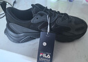 FILA 斐樂(lè )男鞋老爹鞋火星鞋復古跑鞋秋季時(shí)尚休閑運動(dòng)鞋 黑-BK （二代） 42 曬單實(shí)拍圖