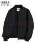 馬克華菲【簡(jiǎn)約】棒球領(lǐng)男士夾克2025秋季新款重工刺繡飛行員通勤休閑外套 黑色-常規款 L /175 曬單實(shí)拍圖