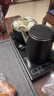 豐谷全自動(dòng)上水電熱水壺 茶臺燒水壺 家用辦公嵌入式茶桌茶幾一體電茶壺泡茶具電茶爐套裝 1L （37*20cm）底部上水-雙層防燙消毒款 曬單實(shí)拍圖