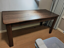 源氏木語(yǔ)黑標實(shí)木書(shū)桌黑胡桃木輕奢辦公桌書(shū)房家用大尺寸工作臺 1.6米書(shū)桌(1600*700*750mm) 曬單實(shí)拍圖