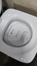 美的（Midea）迷你洗衣機 MB30VH36E 3KG嬰兒小型兒童內衣洗衣機 全自動(dòng)波輪 高溫煮洗 除菌除螨宿舍 以舊換新 曬單實(shí)拍圖