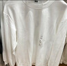 優(yōu)衣庫男裝女裝柔軟圓領(lǐng)T恤/休閑長(cháng)袖上衣25秋冬新款479783 00 白色 S /165/84A 曬單實(shí)拍圖