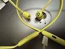 【8成新】Beats Flex 藍牙無(wú)線(xiàn) 入耳式手機耳機 頸掛式耳機 帶麥可通話(huà) 柚子黃   曬單實(shí)拍圖