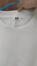 優(yōu)衣庫男裝女裝大師T AIRism棉混紡圓領(lǐng)T恤長(cháng)袖25秋冬新款479781 00 白色 M 曬單實(shí)拍圖