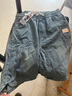 啄木鳥(niǎo)（TUCANO）星空紋牛仔短褲男士2026夏季薄款直筒寬松美式潮牌休閑五分褲子 9懷舊藍 2XL 【推薦150-165斤】 曬單實(shí)拍圖