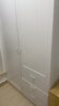 宜家（IKEA）穆斯肯雙門(mén)簡(jiǎn)易衣柜現代簡(jiǎn)約家用臥室柜子小戶(hù)型出租房用 白色 曬單實(shí)拍圖