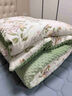 紅豆A類(lèi)豆豆被子冬季單人加厚保暖春秋棉被芯1.5x2米宿舍兒童四季被褥 花滿(mǎn)天+蝴蝶粉【超柔A類(lèi)豆豆絨】 150x200cm春秋被【約4斤】 曬單實(shí)拍圖