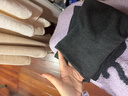 貓人秋褲女德絨加厚打底褲女保暖褲無(wú)痕緊身線(xiàn)褲高腰保暖棉毛褲黑L 曬單實(shí)拍圖