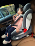 法雷曼兒童安全座椅0-12歲汽車(chē)用360度旋轉i-Size認證嬰兒寶寶通風(fēng)散熱 銀河灰（(i-Size全階認證)遮陽(yáng)棚 曬單實(shí)拍圖