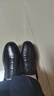 微光里 皮鞋男套腳商務(wù)休閑鞋男鞋舒適日常駕車(chē)一腳蹬豆豆鞋爸爸鞋 男士休閑皮鞋黑色【41碼】 曬單實(shí)拍圖