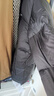 鴨鴨【255g充絨】羽絨服男士短款加厚冬季新款時(shí)尚面包服防寒保暖外套 黑色 XL 曬單實(shí)拍圖