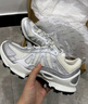 愛(ài)步（ECCO）BIOM C 戶(hù)外運動(dòng)鞋女 厚底老爹鞋網(wǎng)面透氣越野徒步鞋 健步803223 銀色/白色80322351366 39 曬單實(shí)拍圖