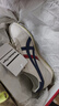 Onitsuka Tiger鬼塚虎男鞋 慢跑鞋透氣輕便男女款運動(dòng)休閑鞋RUNSPARK 白色/藏青色(1183B480-107) 37.5 曬單實(shí)拍圖
