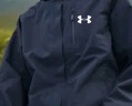 安德瑪（Under Armour）戶(hù)外沖鋒衣男女兩件套加絨三合一可拆卸防風(fēng)防水登山服外套風(fēng)衣 男黑色【含內膽可拆卸】 XL 曬單實(shí)拍圖