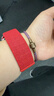 蘋(píng)果applewatch原裝尼龍回環(huán)表帶原裝表帶iwcth6/7/8/9 Ultra表帶 大紅色 全新無(wú)盒 44/45/49mm與 46mm通用 曬單實(shí)拍圖