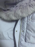 雪中飛秋冬新款女士時(shí)尚休閑簡(jiǎn)約防風(fēng)狐貍毛領(lǐng)立領(lǐng)大口袋設計短款羽絨服 紫色|6073 M 160/84A 曬單實(shí)拍圖