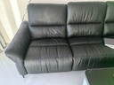 M&D CASA黑松露真皮沙發(fā)頭層牛皮意式客廳2025新款電動(dòng)功能沙發(fā)直排MD沙發(fā) 墨翠黑|半青皮|四人位3.16m 57cm 座深+德國OKIN電機+實(shí)木框架 曬單實(shí)拍圖