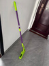 妙潔膠棉拖把27cm桿長(cháng)120共2頭滾輪式懶人家用一拖凈免手洗海綿吸水 曬單實(shí)拍圖
