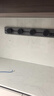 德力西（DELIXI）軌道插座 升級新款無(wú)界 壁掛式導軌插座60厘米軌道+3個(gè)五孔玄鐵灰 曬單實(shí)拍圖