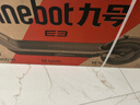九號（Ninebot）電動(dòng)滑板車(chē)E3紫色成年人兩輪代步折疊便攜式智能減震避震防滑穩定全新第三代滑板車(chē) 曬單實(shí)拍圖
